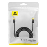 Baseus Baseus Network Cable High Speed (CAT7) of RJ45 (thin cable) 10 Gbps, 3m, Black (B00133208111-04)