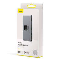 Baseus Baseus HUB Matrix HDMI Switcher (2in1 or 1in2) Space Gray (CAHUB-BC0G)