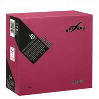 Celtex S.P.A. Infibra Szalvéta 38x38cm Bordó 2 réteg 40 lap/csomag