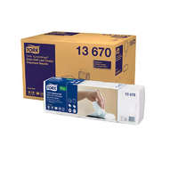 Tork Tork szalvéta adagolós N4 "Xpressnap" Premium Extra soft levélmintás fehér, 2r., 1/4, 21,3X33cm, 500db/csg, 4000db/karton