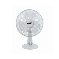 Elit Elit Fan FD-12 Mesh Grill, Wide Angle Oscillation White EU