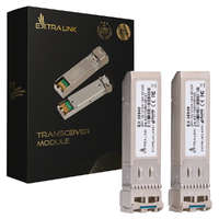 EXTRALINK Extralink SFP+ 10G 1310nm 2-pack | SFP+ Module | Single mode, LC, 10km, dedicated for HP/ARUBA