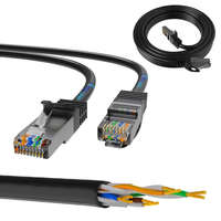 EXTRALINK Extralink Kat.5e FTP 0.5m | LAN Patchcord | Copper twisted pair