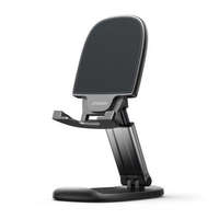 Joyroom Joyroom Foldable Holder Stand for Phones and Tablets, with Adjustable Height, 4-12.9 inch, Black (JR-ZS371)
