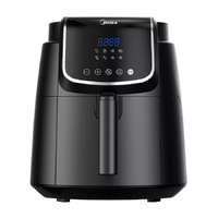 Midea Midea MF-CN35C Air Fryer, Érintőgombos Forrólevegős Sütő, 3.5L, Fekete