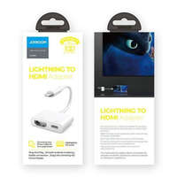 Joyroom Joyroom Converter Lightning (male) to Digital HDMI (female) + Lightning (female), FullHD 1080p, 60Hz, White (S-H141)