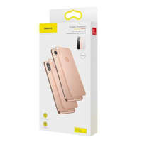 Baseus Baseus iPhone Xr 0.3 mm Full coverage curved T-Glass rear Protector Gold (SGAPIPH61-BM0V)