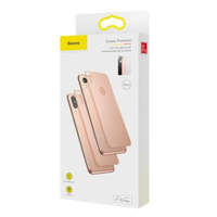 Baseus Baseus iPhone Xs Max 0.3 mm Full coverage curved T-Glass rear Protector Gold (SGAPIPH65-BM0V)