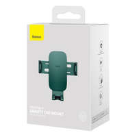 Baseus Baseus Car Mount Metal Age II Gravity on the vertical and horizontal ventilation grill, Green (SUJS000006)