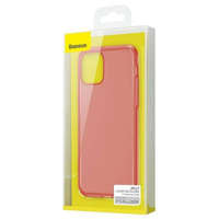 Baseus Baseus iPhone 11 Pro case Jelly Liquid Silica Gel Protective Case Transparent Red (WIAPIPH58S-GD09)