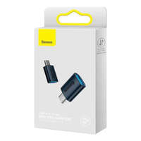 Baseus Baseus Converter Ingenuity Series Mini OTG Adaptor USB-A 3.1 Female to Type-C Male Blue (ZJJQ000003)