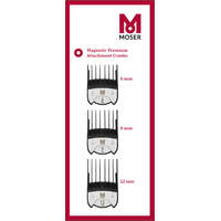 Moser Moser fésűszett mágneses 3db (6,9,12mm) 1801-7020
