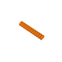  Vágható műanyag sorkapocs, narancssárga, 12 tagú, 4mm2, flexibilis