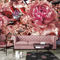 Consalnet Színes pünkösdi rózsa mintás fotótapéta 254x184cm