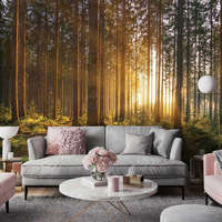 Consalnet Fenyőerdő mintás fotótapéta 208x146cm