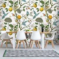 Consalnet Egzotikus citromfa és madár mintás design fotótapéta 368x254cm