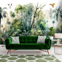 Consalnet Festett dzsungel mintás fotótapéta 208x146cm
