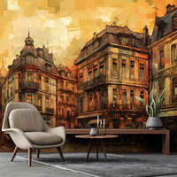 Consalnet Festett utcakép mintás fotótapéta 152,5x104cm