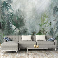 Wallvision Zöld trópusi levelek fotótapéta 152,5x104cm