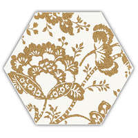  Paradyz My Way Shiny Lines Gold Hexagon Inserto C 19,8x17,1