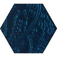 Paradyz My Way Urban Colours Blue Inserto Heksagon 19,8x17,1 Decor