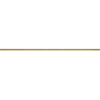 Tubadzin Glass Gold 2,3x59,8 /8mm listwa