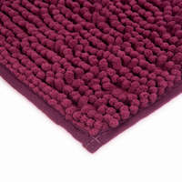 Family Fürdőszobai kilépőszőnyeg - hosszúszálú - bordó - 60 x 40 cm