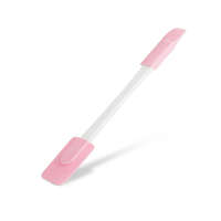 Family Szilikon spatula - rózsaszín, kétoldalú - 24,5 x 4,5 cm