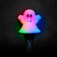 Family Halloween-i LED lámpa - szellem - elemes