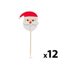 Family Falatka pálcika - mikulás - 8,5 cm - 12 db / csomag