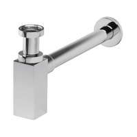 Viva Style VivaStyle QUADRO LUX mosdószifon - króm - szögletes - fém - leeresztő nélkül - Ø 5/4" - Ø 32 mm