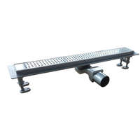 Euro Standard Carmine zuhanyfolyóka - rozsdamentes - 50 cm