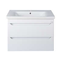 TMP TMP SHARP 80 fali fürdőszobabútor - Sanovit SOFT - 13080 mosdóval - 80 x 45,5 cm