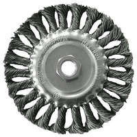 EXTOL CRAFT drótcsiszoló körkefe sodort, M14×2 sarokcsiszolóra; 115mm, 11000 ford/perc