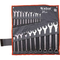 EXTOL PREMIUM EXTOL PREMIUM csillag-villás kulcs klt., CrV., vászon tartóban; 21db, 6-32mm
