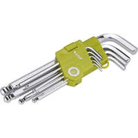 EXTOL CRAFT EXTOL CRAFT imbuszkulcs klt., Cr40. gömbfej ;TÜV/GS, 9db, 1,5-10mm, bliszteren