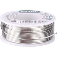 EXTOL INDUSTRIAL EXTOL INDUSTRIAL forrasztó ón, gyantás, műszerész forrasztáshoz; 100g, átmérő 1mm, 99,3% ón + 0,7% réz tartalmú, gyantás, T: 227 °C