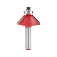 EXTOL PREMIUM EXTOL PREMIUM felsőmaró fára, 45° kúpos (szögmaró), csapágyas, D30×H13, befogás: 8mm, keményfém lapkás