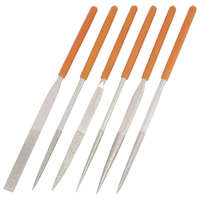 EXTOL PREMIUM EXTOL PREMIUM tűreszelő klt. gyémántozott; 6db, 4×160×50mm, HRC38-42 szénacél, 100% krómozott