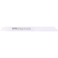 EXTOL PREMIUM EXTOL PREMIUM szablyafűrészlap klt., 3db, Bosch befogás, 225 mm, 14T, Bimetal, fém anyagokhoz, tiszta vágás