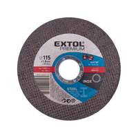 EXTOL PREMIUM EXTOL PREMIUM vágókorong acélhoz/inoxhoz, kék; 115×1,0×22,2mm, max 13300 ford/perc, (darabáras, de csak ötösével rendelhető)