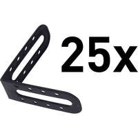 EXTOL PREMIUM EXTOL PREMIUM sarok profil lapszintezőhöz (8845010 csempeszintezőhöz) klt. 25 db, 60×60mm, műanyag, L-típusú
