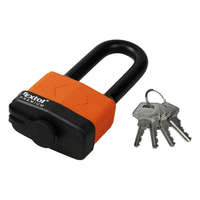 EXTOL PREMIUM EXTOL PREMIUM lakat, laminált, vízálló, hosszított kengyel, 4db kulcs; 40mm, kengyelszárátmérő:8/12mm