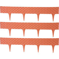 Palánk RattanPalisade 2,40 m, terrakotta, csomag. 3 db, 820 x 95/200 mm, UV