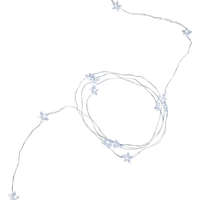 MagicHome Lánc MagicHome Karácsony Twisted Stars 180S, 180x micro star LED hideg fehér, egyszerű világítás, 23