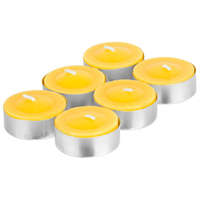 StrendPro Gyertya Citronella C-151, teagyertya, sárga, csomag. 6 db