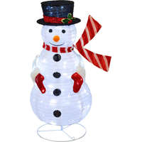 Dekoráció MagicHome Karácsony, fém, 90xLED meleg fehér, 50.8 x 40.6 x 91 cm, transzformátor