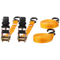 Strend Pro szortószíj, racsnis szalag, 25 mm, L-4,5 m, max. 500 kg, csom. 2 db