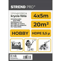 StrendPro Strend Pro, Hobby 4 x 5 m, 5,5 µ, festő takarófólia