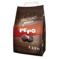  PE-PO® brikett, 2,5 kg, grillezéshez